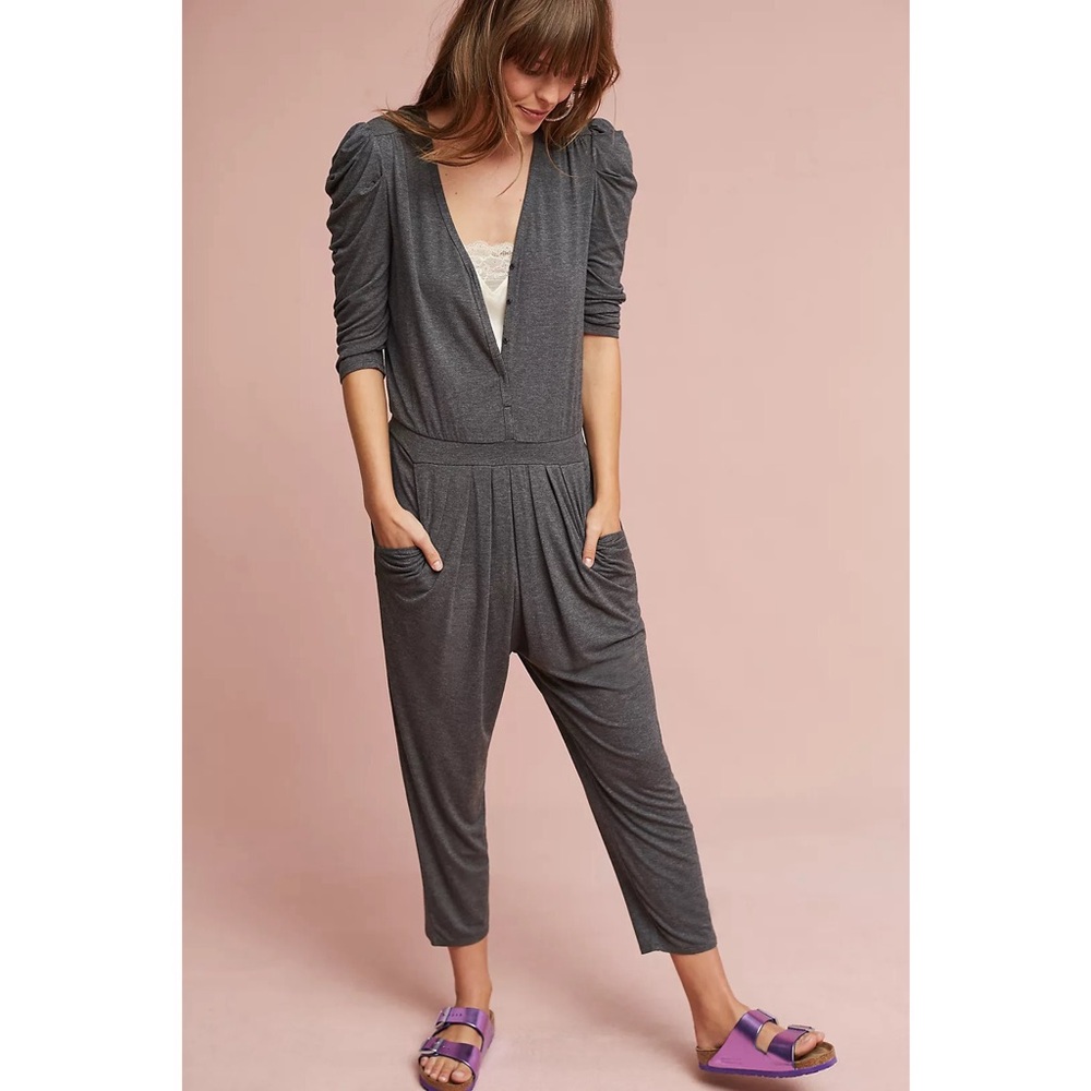 Anthropologie HD in Paris Fidelia Knit Jumpsuit